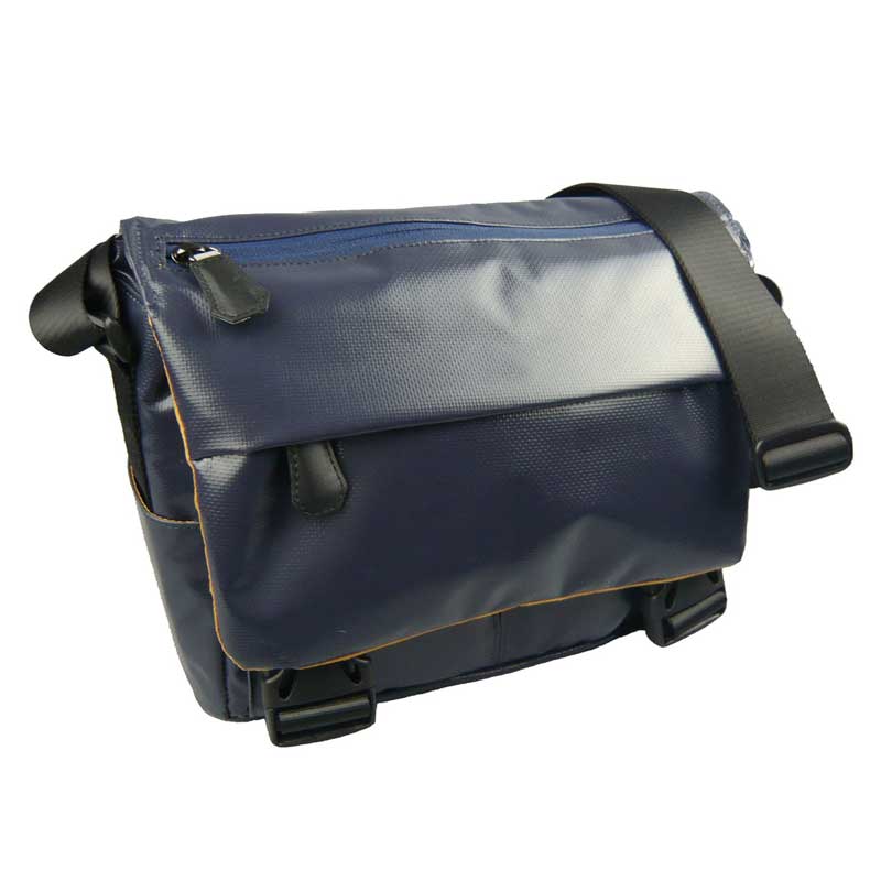 乐天商城 - 服部 VELBA ベルバ TP フラップ ショルダーバッグ Sサイズ B5 ネイビー 126012-NV