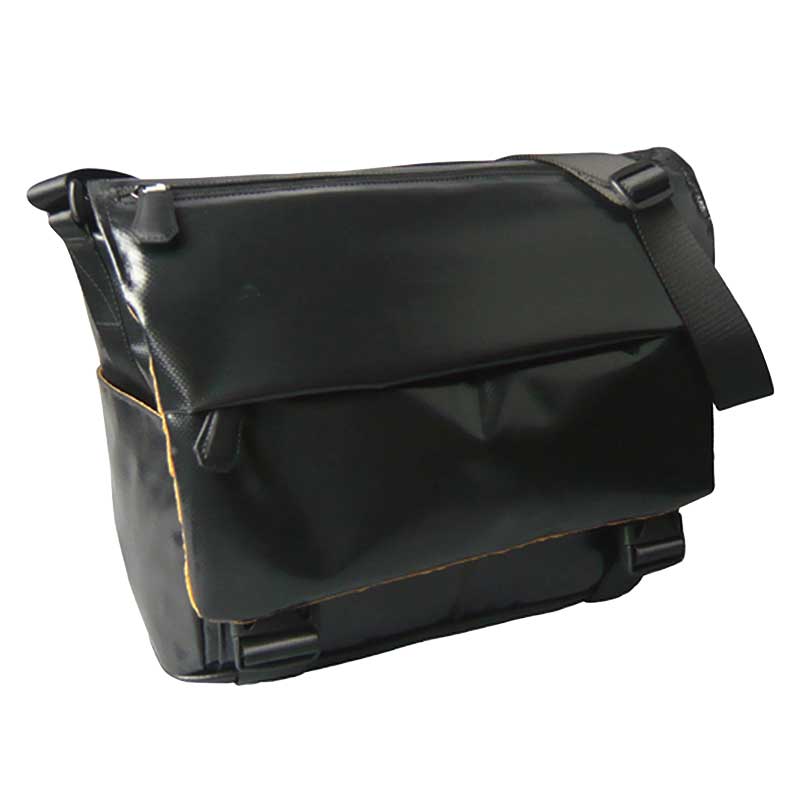 服部 VELBA ベルバ TP フラップ ショルダーバッグ Lサイズ A4 ブラック 126013-BK