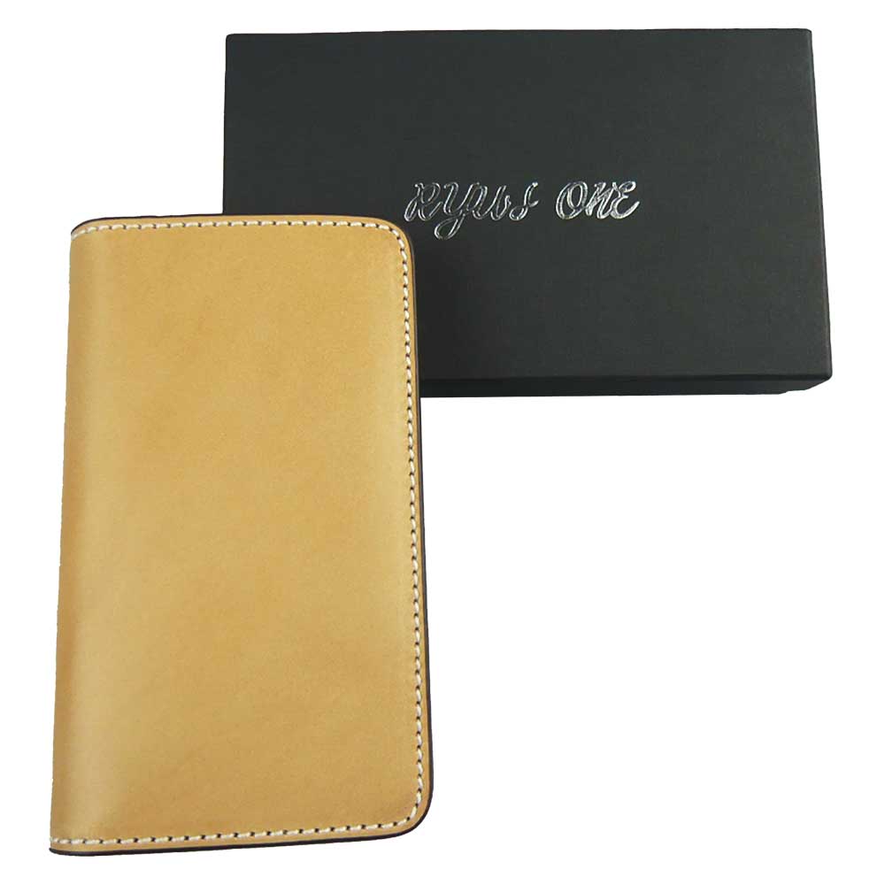 【ポイント10倍】服部 RYU'S ONE リューズワン IN ヌメ革 カードケース カード入れ ネイビー レザー 本..