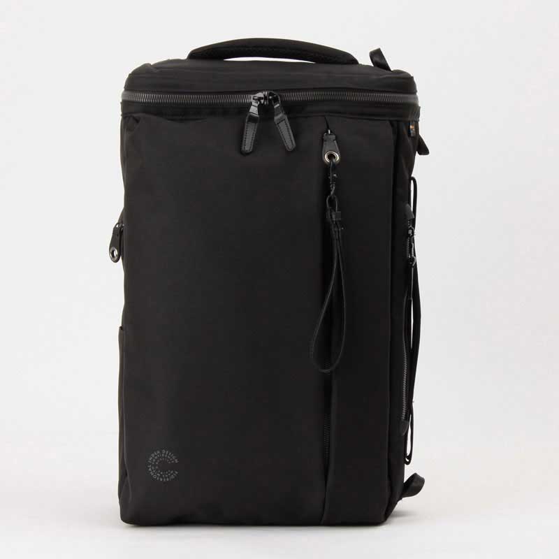 【ポイント10倍】P.I.D nove ピーアイディー ノーヴェ 3way ビジネスバッグ ボックス リュック バックパック ブリーフケース クロ PAN203-BK