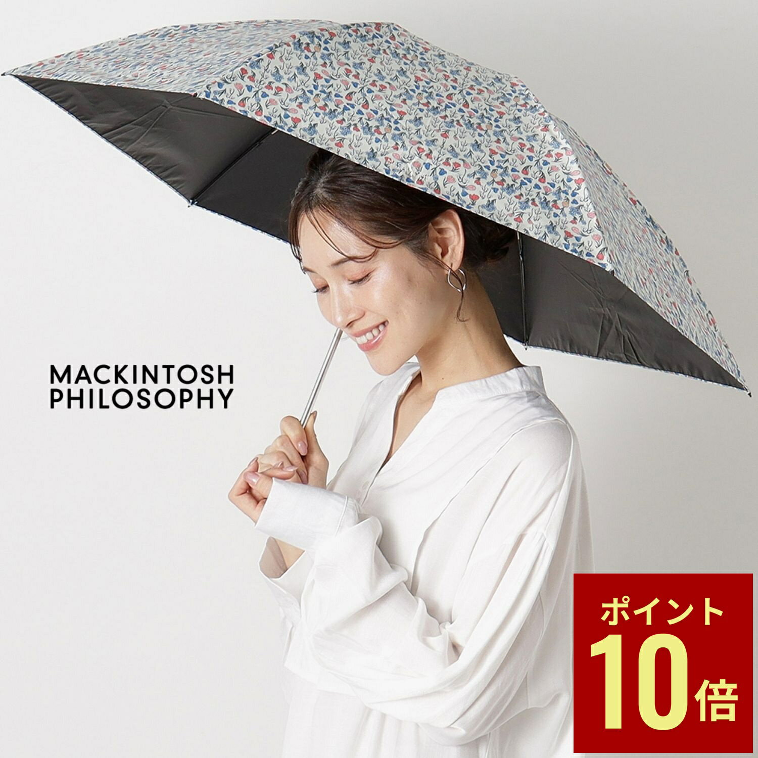 楽天市場】マッキントッシュフィロソフィー 晴雨兼用折りたたみ傘