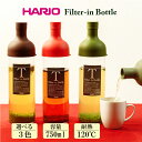 【750ml】ハリオ フィルターインボトル HARIO Filter-in Bottle プレゼント 水出し ポット 茶こし 付き ボトル 茶こし付き 水筒 オフィス マグ ガラス ガラス製 耐熱ガラス タンブラー ギフト プチギフト ティーポット hario キッチン雑貨 キッチン用品 ポット 日本製