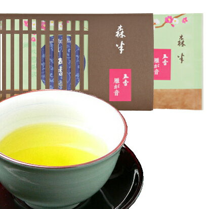 五香（ごこう） 雁が音 80g袋入り ◇茶師厳選茶葉ブレンド◇ ［お客様にお出しして喜ばれる「五香」です］日本茶 緑茶 煎茶 茎茶 くき茶 雁金 雁がね かりがね 袋入り 80g 水出し 急須 お茶っぱ 京都 宇治 京都土産 高級茶葉 お茶 茶葉 内祝い 返礼 森半