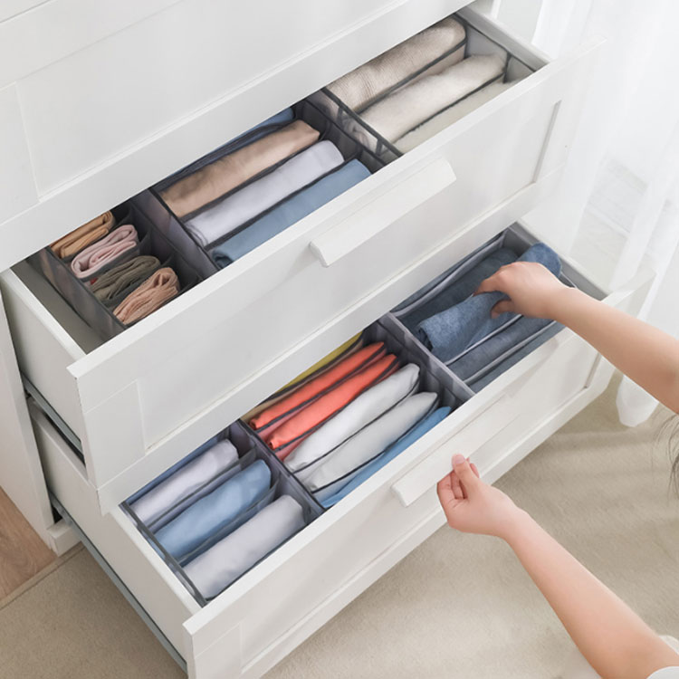 収納ケース 衣類 収納ボックス 衣装ケース 衣類ケース クローゼットケース 小物収納 ズボン ジーンズ 収納 メッシュ ケース 仕切り パンツ収納 タンス収納 Tシャツ 下着 整理 ランジェリー収納 マフラー スカーフ 折りたたみ可能 収納 メッシュ ケース 送料無料 2