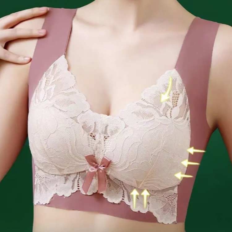 小さく見せるブラ ブラジャー ブラ 小さく 見せる 小さく見せるブラジャー 大きな胸を小さく見せるブラ 薄い 大きいサイズ 胸を小さく見せるブラジャー ノンワイヤー ブラ レース ブラジャー フルカップ 送料無料