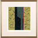 【作家名】南正雄【作品名】パーティ・32-1 抽象画 絵画 現代アート モダンアート 和モダン 絵 シルクスクリーン 版画 額付き 国内送料無料