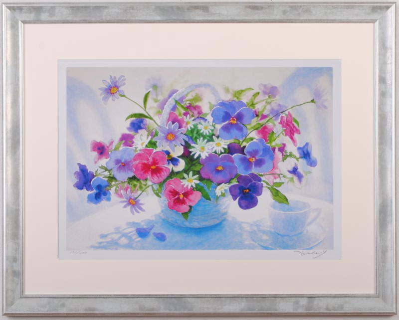 パンジー。保田三友紀の油絵SMサイズガラス入り。箱付き 楽天市場】油彩画 SM号 安田英明 「パンジー」 真筆 額入り 額装