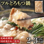 もつ鍋 もつ鍋セット シマチョウ ホルモン もつ 冷凍食品 ツルとろもつ鍋セット(2～3人前) 母の日 お取り寄せグルメ お取り寄せ グルメ 鍋