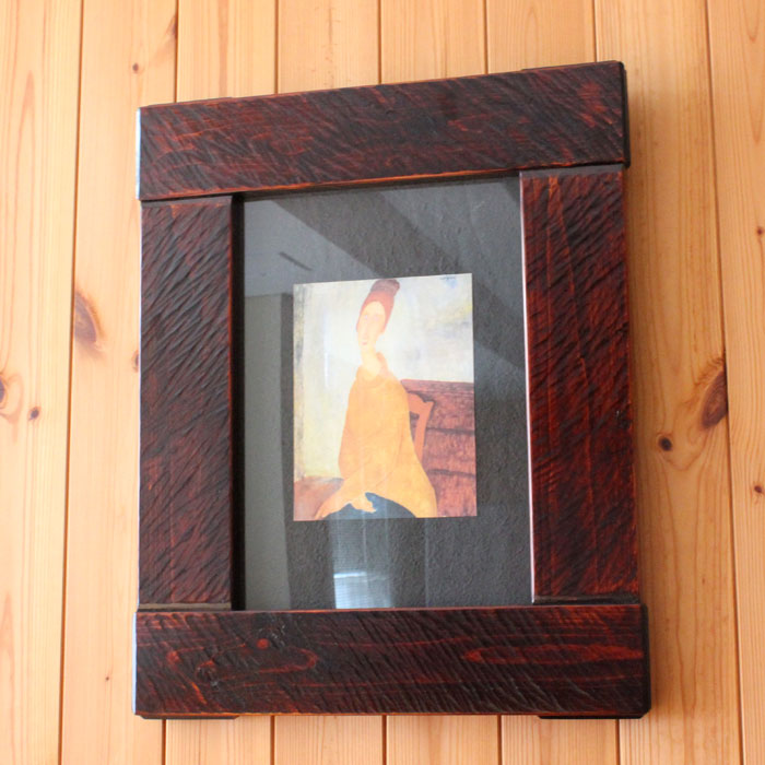 フォトフレーム 木製 額縁 木 壁掛け （平面型） A3サイズ用 外寸：幅50×高さ62×厚み3cm 檜無垢材 拭き..