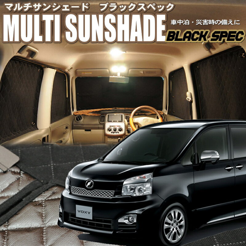 zeosマルチサンシェード・ブラックスペック　ヴォクシー【ZRR70/75】10枚セット