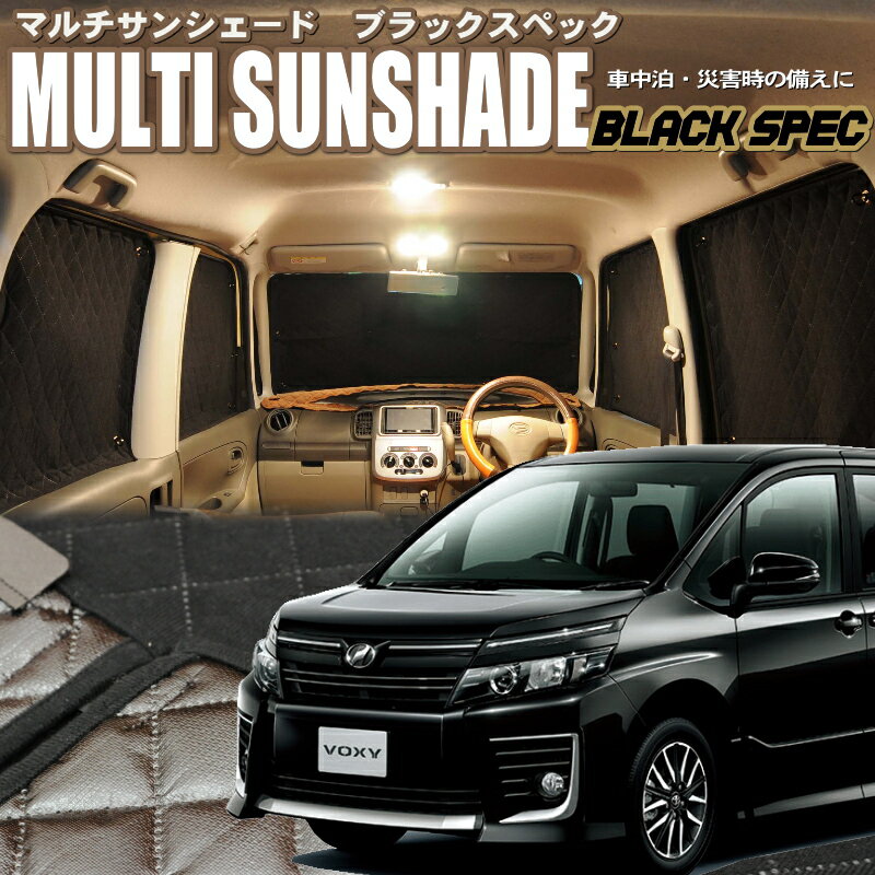 zeosマルチサンシェード・ブラックスペック　ヴォクシー【ZRR80/85】10枚セット