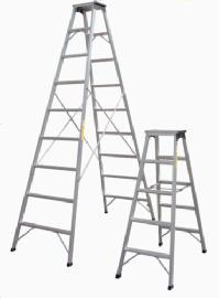 Ladders - ナカオ NAKAO 専用脚立 ASシリーズ（アルミ合金製・踏さん幅60mm） 踏さん数2 脚長0.9m AS-90