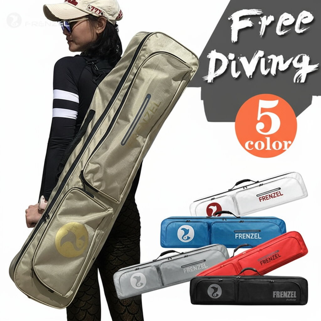 ロングフィンバッグ ダイビング スピアフィッシング スピア 手銛 魚突き ロングフィン フィン スキュー..