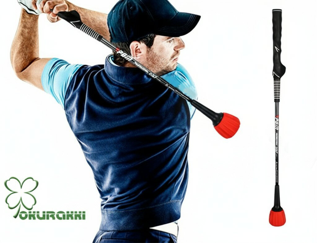 [商品の特徴] ●音で確認できるから分かりやすい ●理想のスイングを習得して飛距離アップを目指せ ●先端に磁石が入っているので、スイングするとカチっと音が鳴ります ●正しいスイングが出来ているか音で確認ができるのでわかりやすい ●インパクトの際に、ボールに効率よくパワーを伝えられているか分かります ●インパクト前に音が鳴るようになればOK [商品スペック] ●サイズ 全長90cm / 重量650g ※ヘッド部分の金具がネジ式になっているので使用により少しずつ緩んできます。 安全ためご使用前に必ず確認の上ご使用ください。