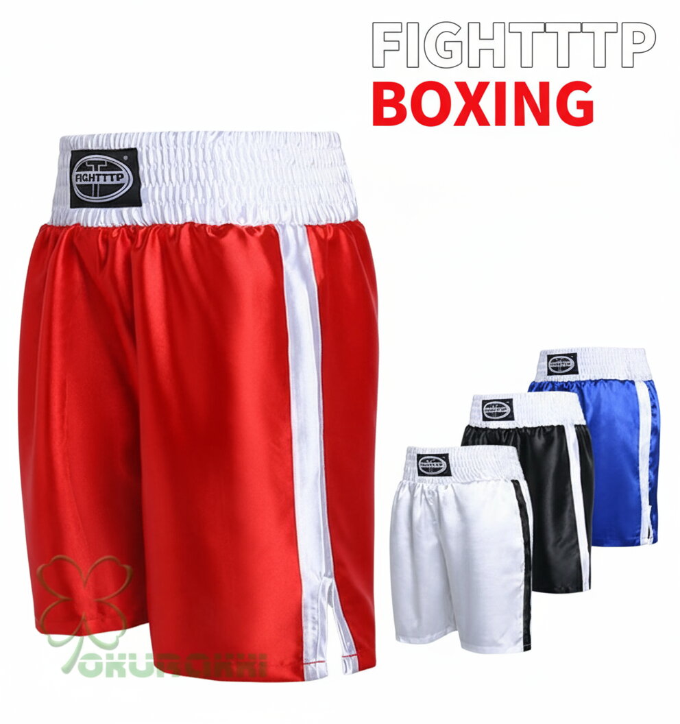 ボクシング パンツ ボクシングハーフパンツ ボクシングトランクス 格闘技 MMA メンズ レディース パンチング バンテージ 試合 練習