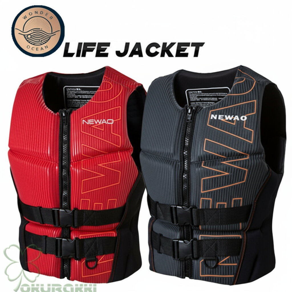 【商品情報】 ◇海や川、湖に出かける機会が多くなる季節、水遊びや魚釣り等に欠かせないアイテムです。 ◇表裏：ネオプレーン素材、浮力材：EPEフォーム、 ◇メッシュ生地は高い通気性を発揮して、着心地は抜群。 ◇ストラップは調整可能、体にフィッ...