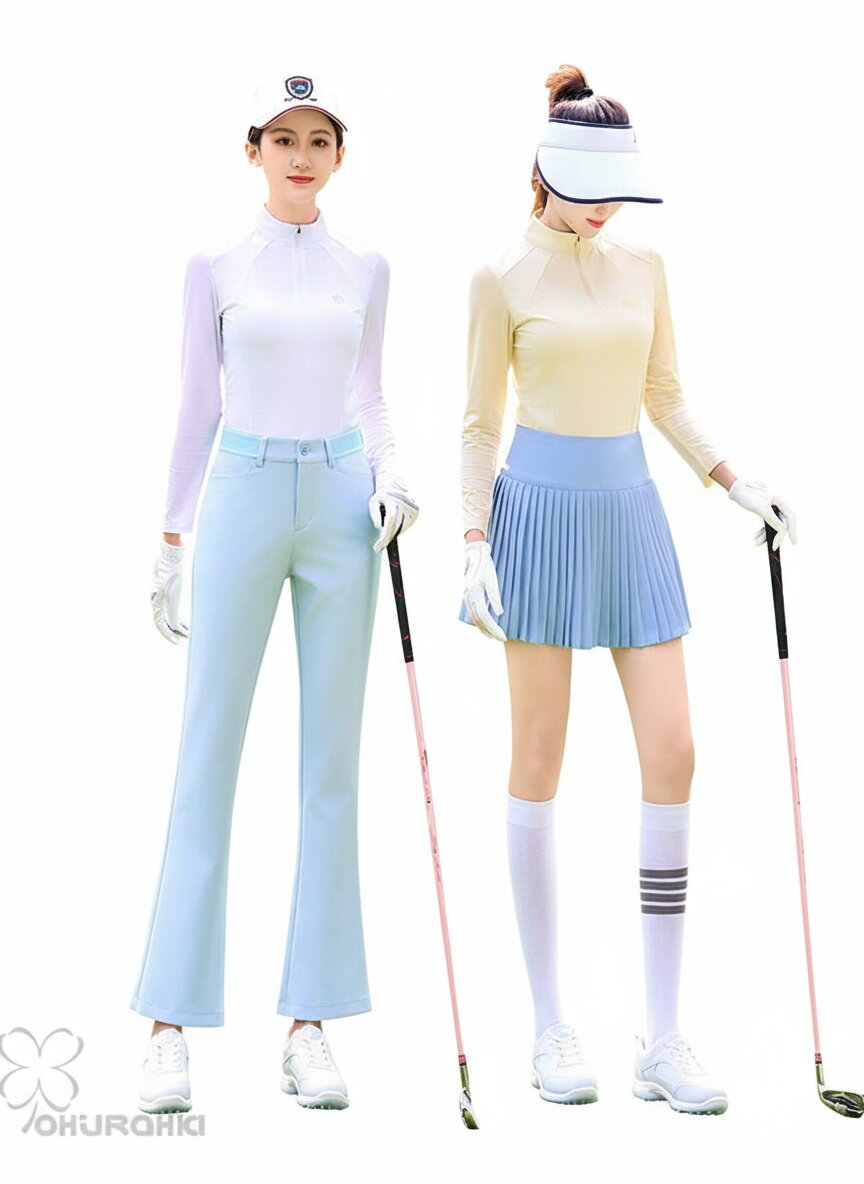 Rakuten - ゴルフ 長袖ポロシャツ ゴルフウェア シャツ レディース ポロシャツ 春夏 新作モデル