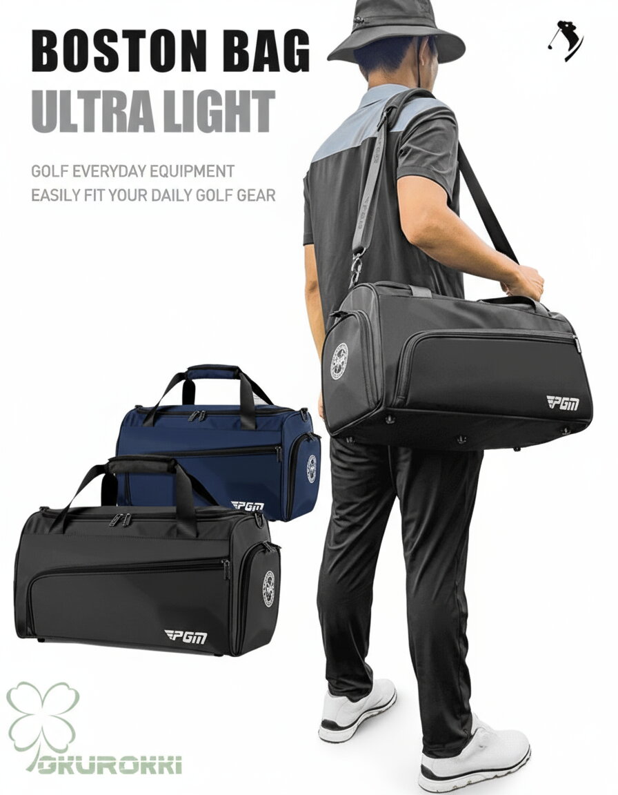ゴルフバッグ メンズ ゴルフ バッグ ボストンバッグ スポーツ シューズケース ゴルフウェア ゴルフシューズ収納付き おしゃれ ゴルフ小物
