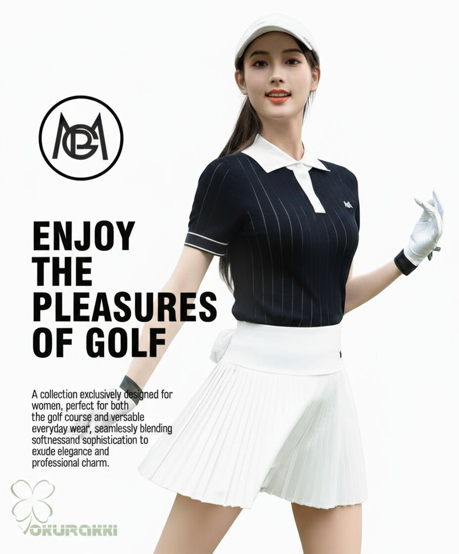 ゴルフ 半袖ポロシャツ ゴルフウェア 涼感 通気速幹 ストレッチ シャツ レディース ポロシャツ 春夏新作モデル