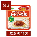 減塩 やさしくラクケア スパゲティー ミートソース 風 100g×2袋セット | 減塩 減塩食品 塩分カット 腎臓病食 低たんぱく 低タンパク 食品 パスタ パ...