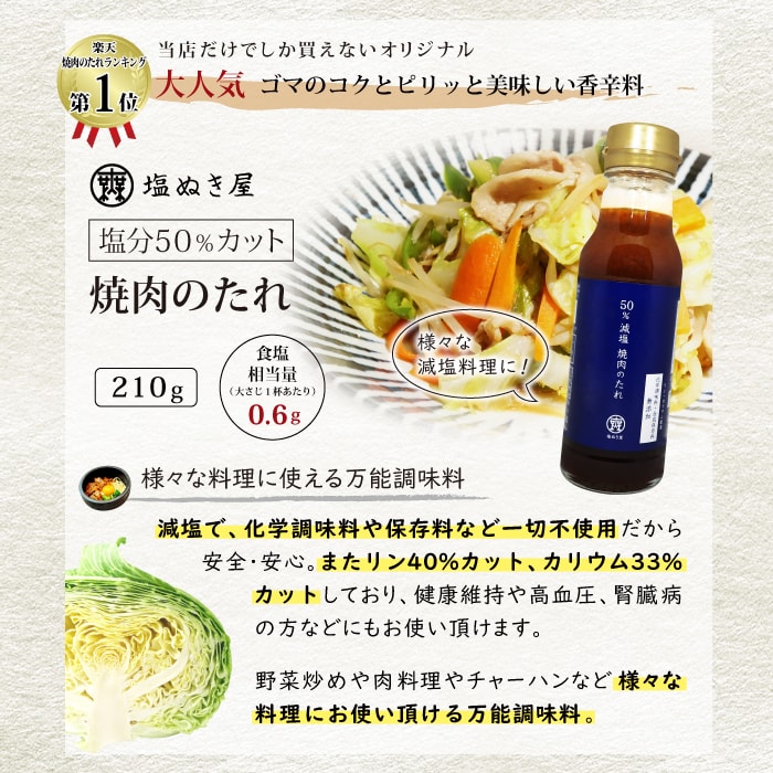 からだを想うギフト減塩調味料セット7種類セット
