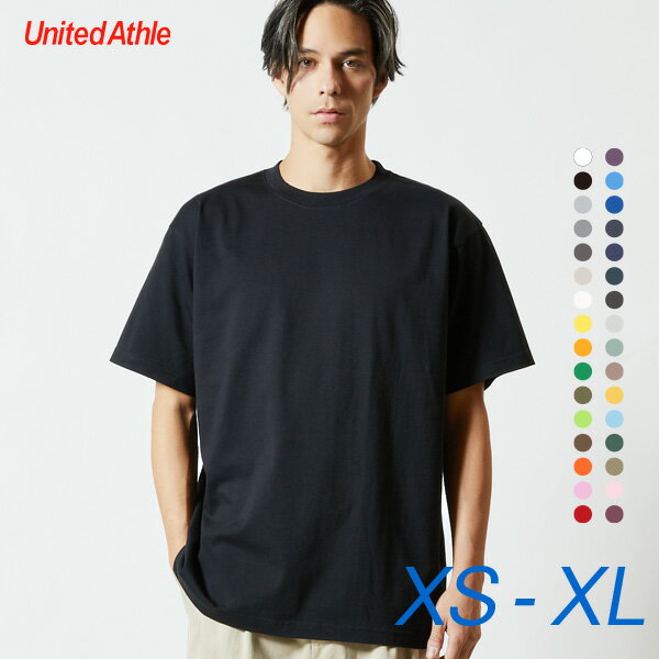 大きいサイズ Tシャツ メンズ レディース 無地 半袖 シンプル おしゃれ 重ね着 インナー プレミアムTシャツ サイズ 白 黒 青 赤 6.2オンス 運動会 ...