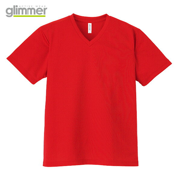 TシャツドライVネックTシャツ GLIMMER グリマー 運動会 【ゆうパケット】 【RCP】 服