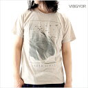 VIBGYOR ビブジョー Tシャツ メンズ TENDER LIGHT M Lサイズ ホワイト ブラック 服