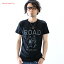 Tシャツ メンズ レディース 半袖 ファッション トップス 綿 おもしろ 格闘技 オリジナル ロゴ アメカジ キレイ目 カジュアル デザイン 通販 白 黒 赤 青 ペアルック 限定 おしゃれ シンプル プリント メッセージ 男女兼用 サイズ 服 春 夏 ROAD