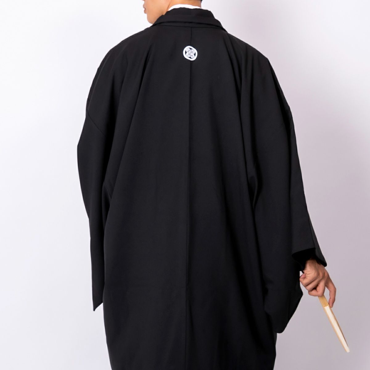 仕立てオーダー着物（もしくは羽織） 黒紋付 正絹 黒羽二重