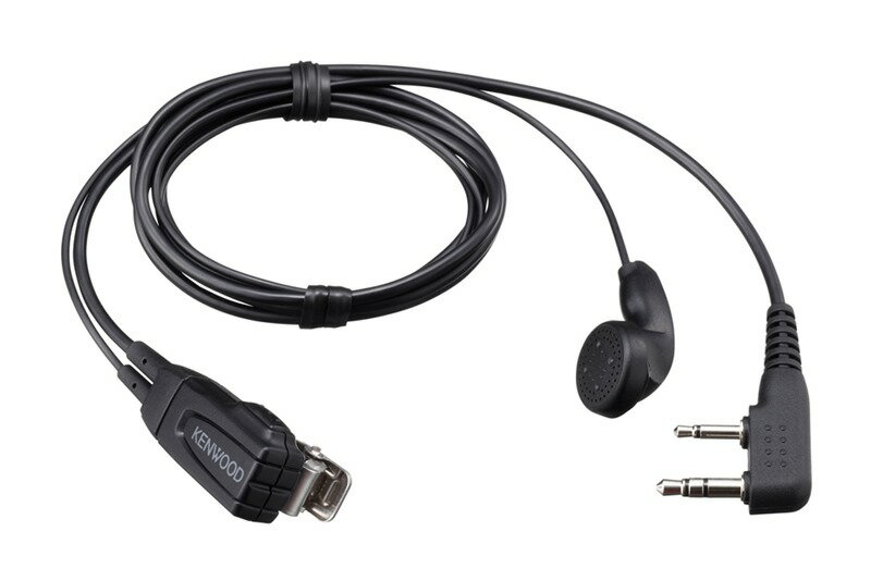 JVCケンウッド UBZ-LS20B(×2) ブラック + EMC-3A(×2) イヤホン付きクリップマイクロホン 特定小電力トランシーバー 無線機