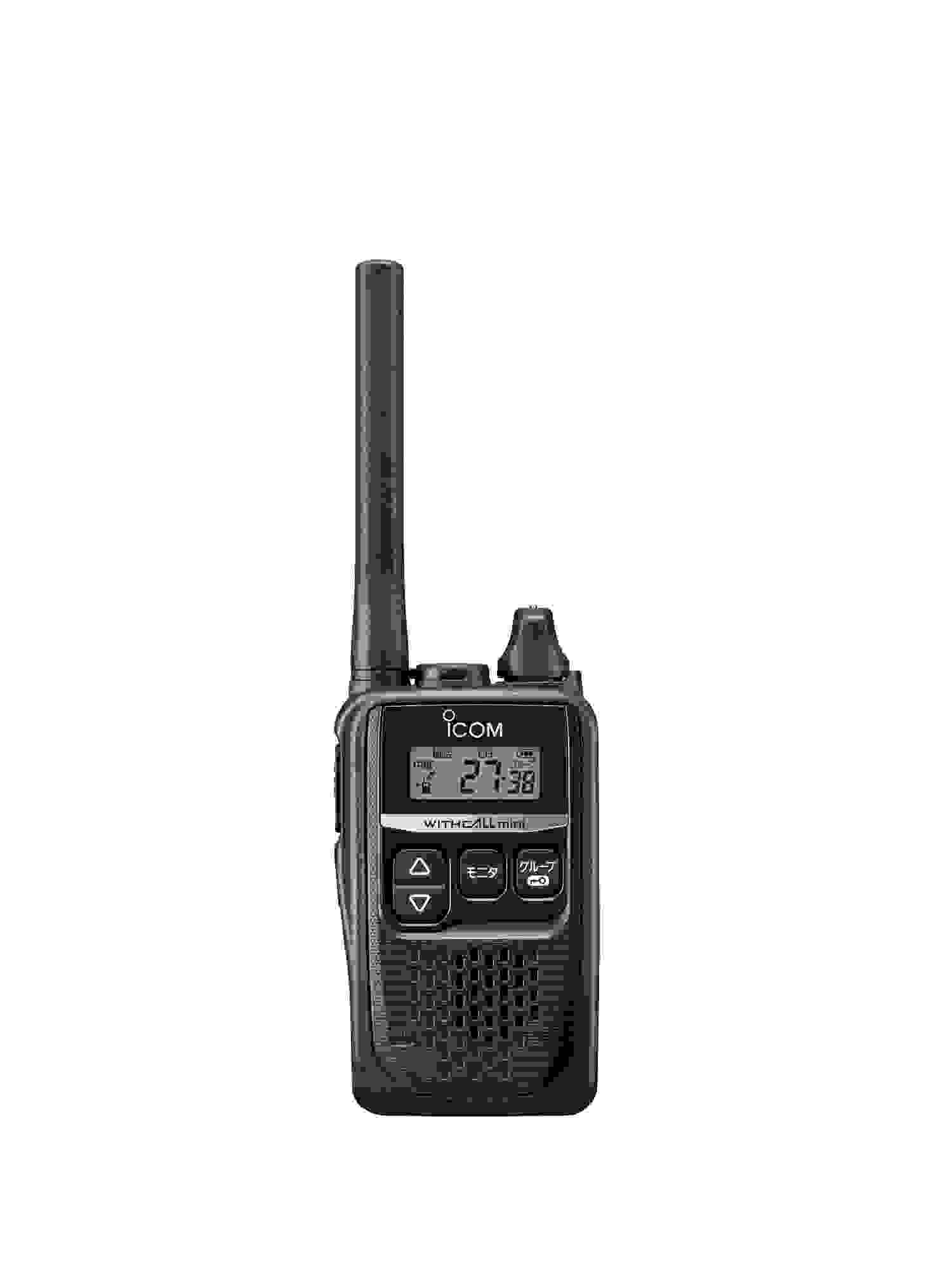 アイコム IC-4310 ブラック 特定小電力トランシーバー (×3) + NP-22WP(F.R.C製) イヤホンマイク (×3) セット 無線機