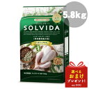 楽天myDOG楽天市場店ソルビダ グレインフリー チキン 室内飼育 成犬用 5.8kg SOLVIDA ドッグフード 犬用 ドライフード 穀物不使用 オーガニック グレインフリー