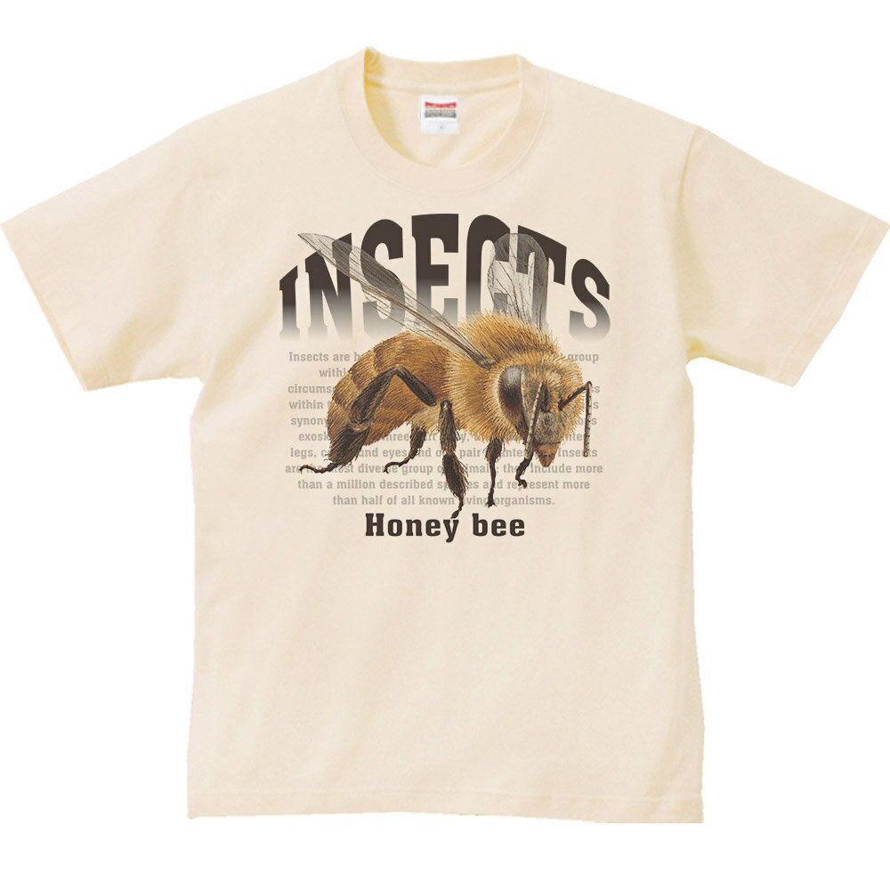 Sport - ミツバチ（昆虫シリーズ）／半袖Tシャツ