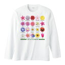 花のリスト/長袖Tシャツ