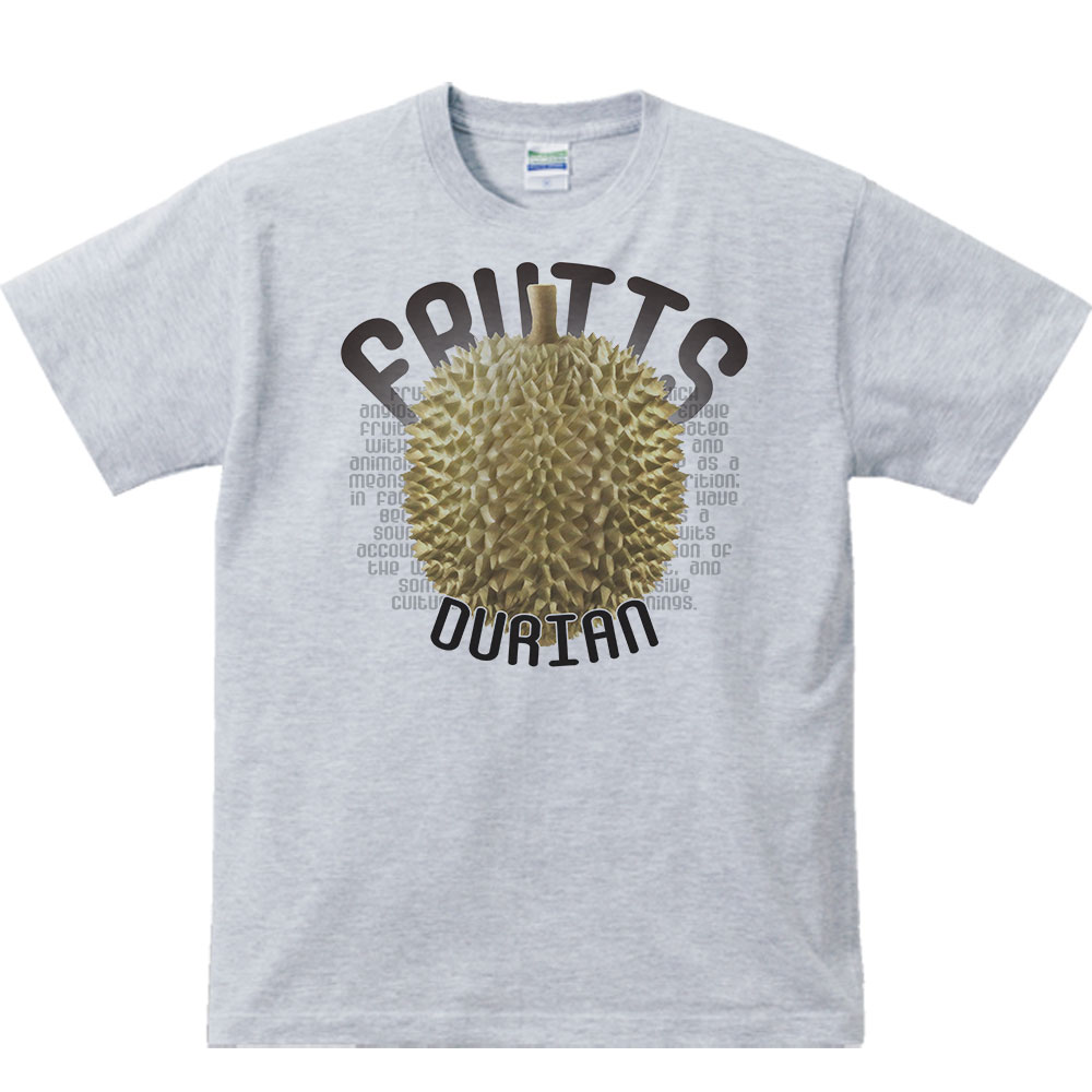 ドリアン（果物シリーズ）／半袖Tシャツ