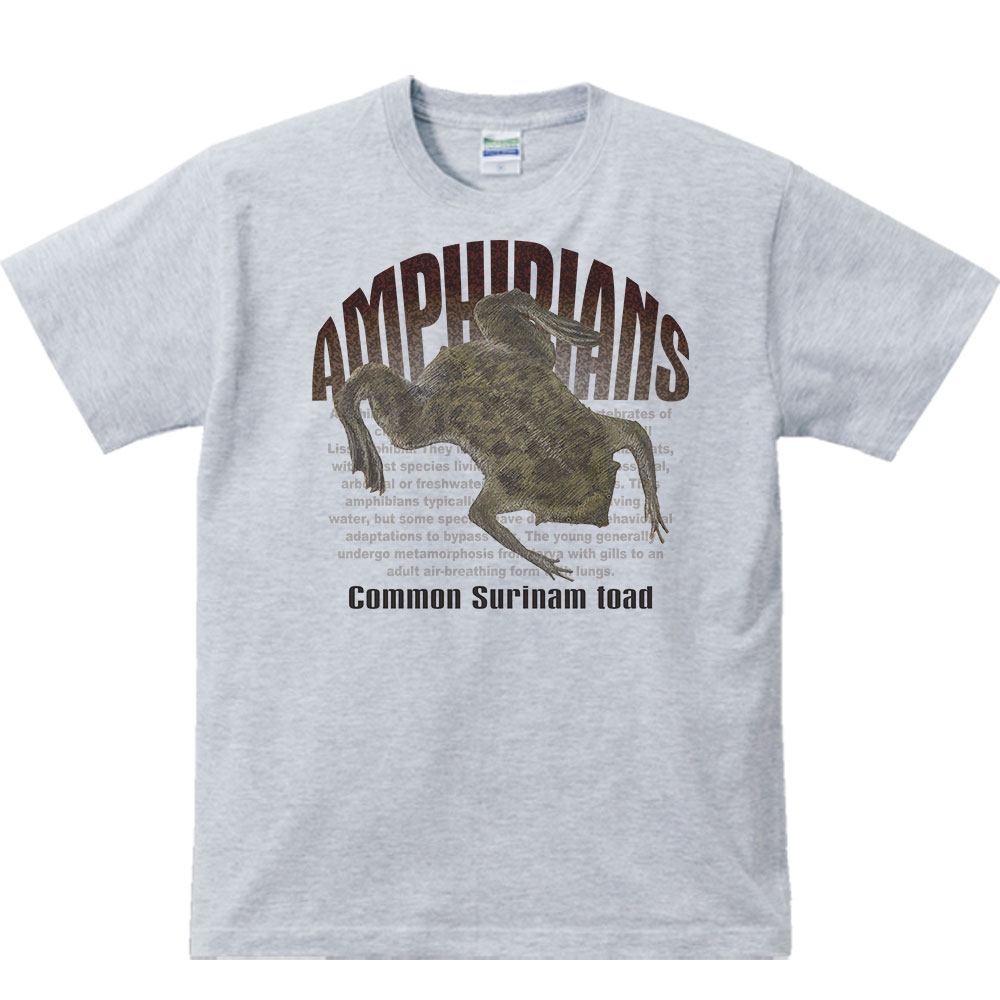 ピパピパ（蛙）両生類シリーズ／半袖Tシャツ