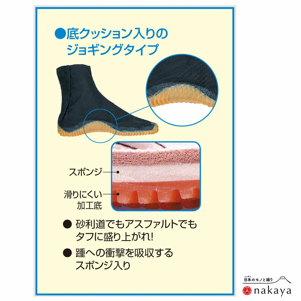 《 地下足袋 8651 》 大人 青 紺 黒 デニム ジョグ足袋 ジョギングタイプ メンズ レディース 男性用 女性用 男女兼用 名入れ お揃い まとめ買い 送料無料