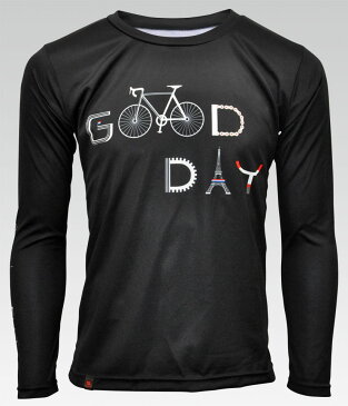 【VALETTE/バレット】good day（グッデイ） ポケT（長袖）【サイクルジャージ/サイクルウェア/自転車/Tシャツ/レプリカ/サイクル/ロードバイク/ウェア/ユニフォーム/ランニングウェア/フィットネスウェア】