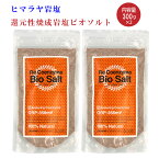 リコエンザイム ビオソルト 岩塩 ( 300g × 2個セット ) 送料無料 (沖縄を除く) ヒマラヤ山脈のチベット高原のマグマの熱より生まれた 食用 焼岩塩 ミネラル リ・コエンザイム ビオソルト