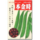 インゲン 種子 本金時 ツル無し いんげん 40ml