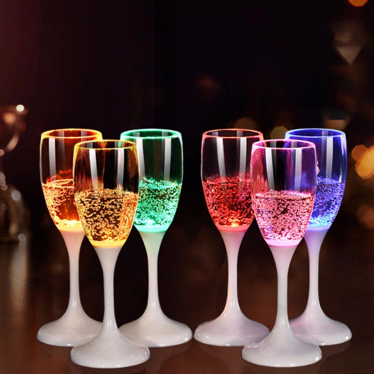 LED �����ѥ�ե롼�� ���֥�å� ���� �磻�� �ץ饹���å� ���ꥹ�ޥ� ���󥵡��ͥ��� ���δ��� ����ͥ�� ���å� ���顼LED�դ� ���٥�ȡ�150ml �ѡ��ƥ��� bar �ۡ���ѡ��ƥ� ������ 6�ĥ��å� �С��ʥ��ȥ���� �����ѥ󥰥饹