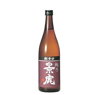 越乃景虎（かげとら）超辛口 普通酒 720ml 諸橋酒造 日本酒 辛口 本醸造 景虎 日本酒 お酒 ギフト プレゼント 贈答 贈り物 おすすめ 新潟 熱燗 冷酒 辛口 甘口 お中元 お歳暮 正月 父の日