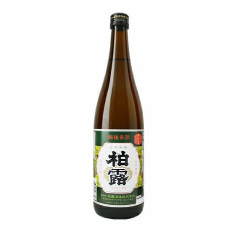 柏露 からくち 720ml 普通酒 日本酒 お酒 新潟 柏露酒造 ギフト プレゼント 贈答 贈り物 おすすめ 新潟 熱燗 冷酒 辛口 お中元 お歳暮 正月 父の日 有名 限定 話題