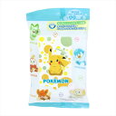 ハヤシ商事 ノンアルコール除菌ウエットティシュ 水99% ポケットモンスター 20枚入りX20パック