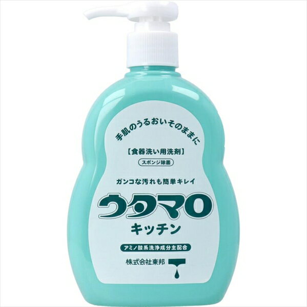 東邦 ウタマロ キッチン 中性 食器洗い用洗剤 さわやかなグリーンハーブの香り 本体 300mL X10本