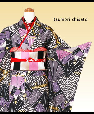 ツモリチサト tsumori chisato ふりそで 貸着物 振袖 レンタル 成人式 レトロ アンティーク 振袖 レンタル 成人式 モダン テント柄 振袖 フリソデ 振り袖 姫系 レンタル 着物 レトロ キモノ 成人式【レンタル】【k】