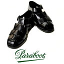 パラブーツ サンダル メンズ パラブーツ paraboot "PACIFIC/パシフィック" グルカサンダル ブラック メンズ