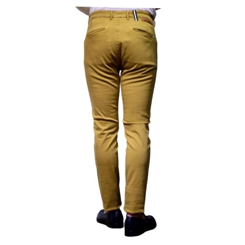 他に類を見ない快適な穿き心地！ tramarossa トラマロッサデニム LUIS SLIM デニム パンツ メンズ ジーンズ メンズファッション スラントポケット スーパーストレッチ(24.7) ワッシュ キャメル ストレッチ サルト仕立てのスーパーストレッチデニムパンツ！≪24.7≫