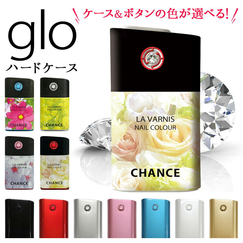 グロー ケース グローケース【フラワー印刷×メタリック風ケース】PUレザー 革 皮 プラスチック glo カバー スリーブ フローラル 花 桜 バラ 女 たばこ タバコ 電子タバコ 喫煙 禁煙 オーダー プリント series2 ギフト 名入れ対応 メール便送料無料 受注生産【印刷】